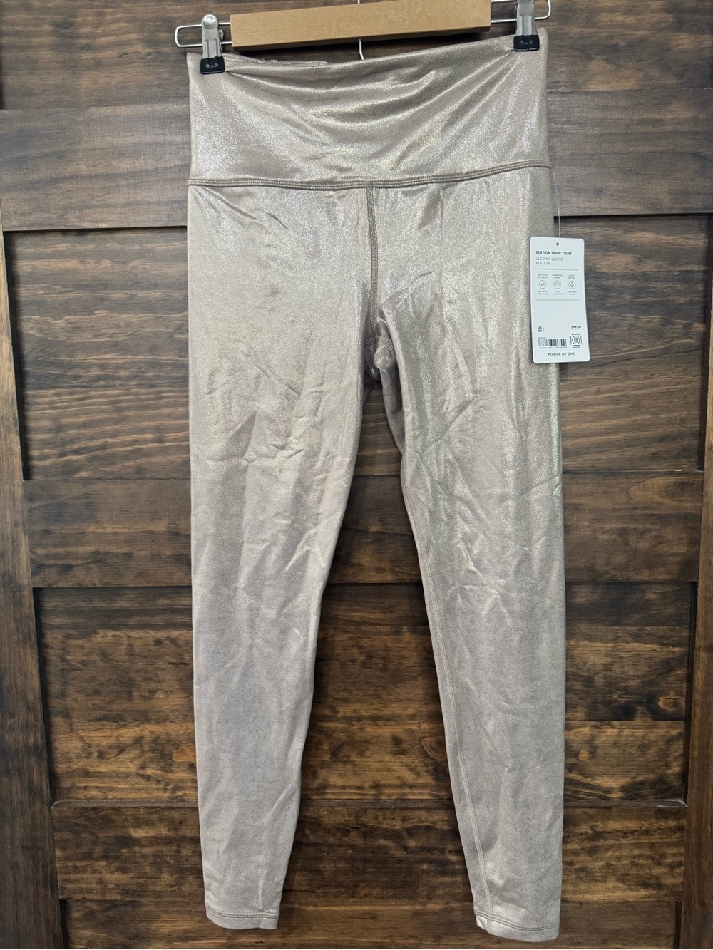 Athleta Women’s Elation Shine Tight Small NWT